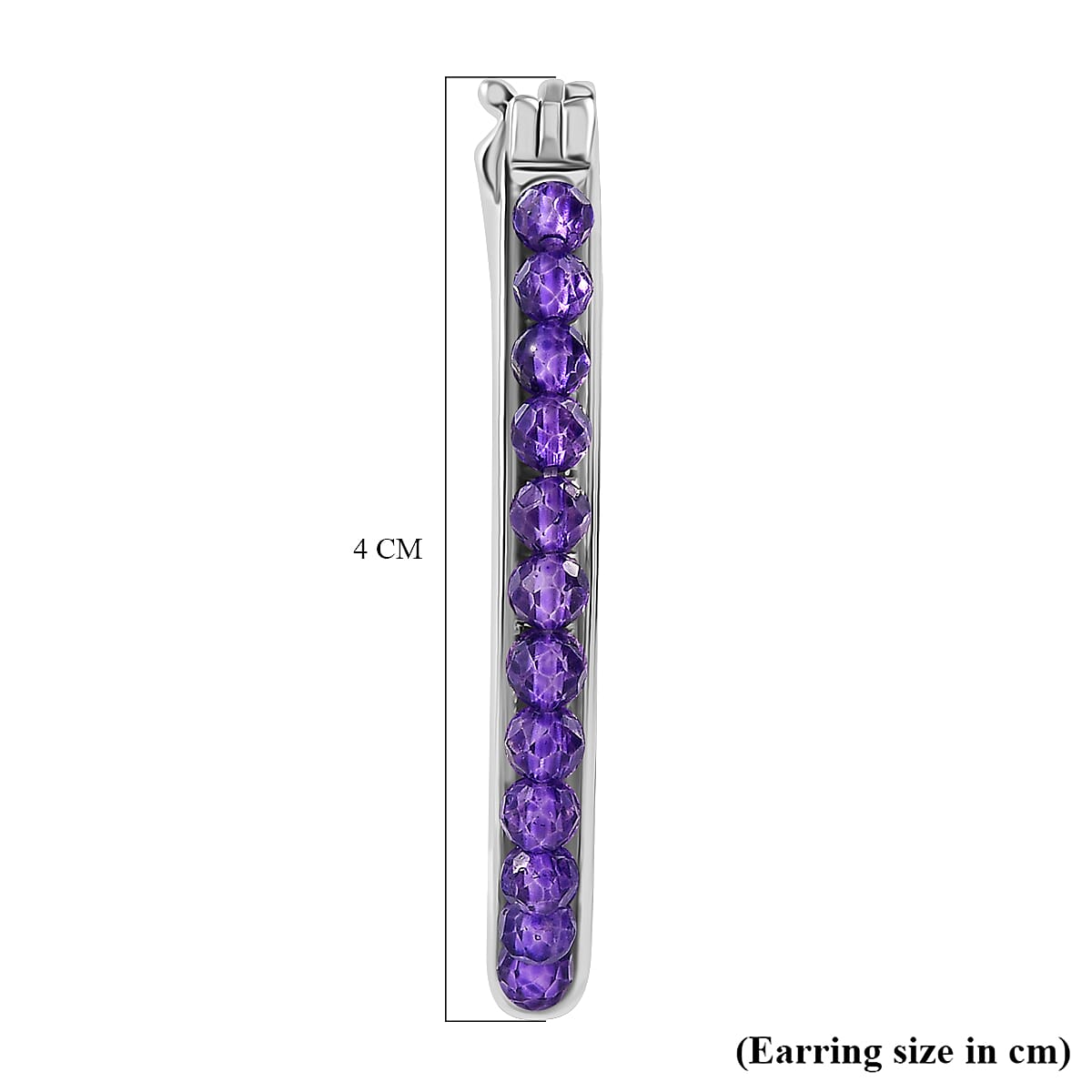 Zambian Amethyst Vintage Earrings 5.310  Ct. 7857756 5