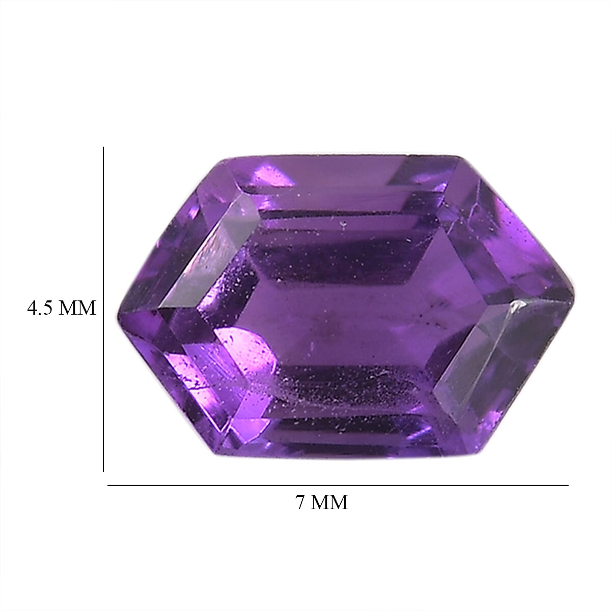 Set of 3 African Amethyst Loose Gemstones in Fancy Shape 1.62 Ct. 8063580 5