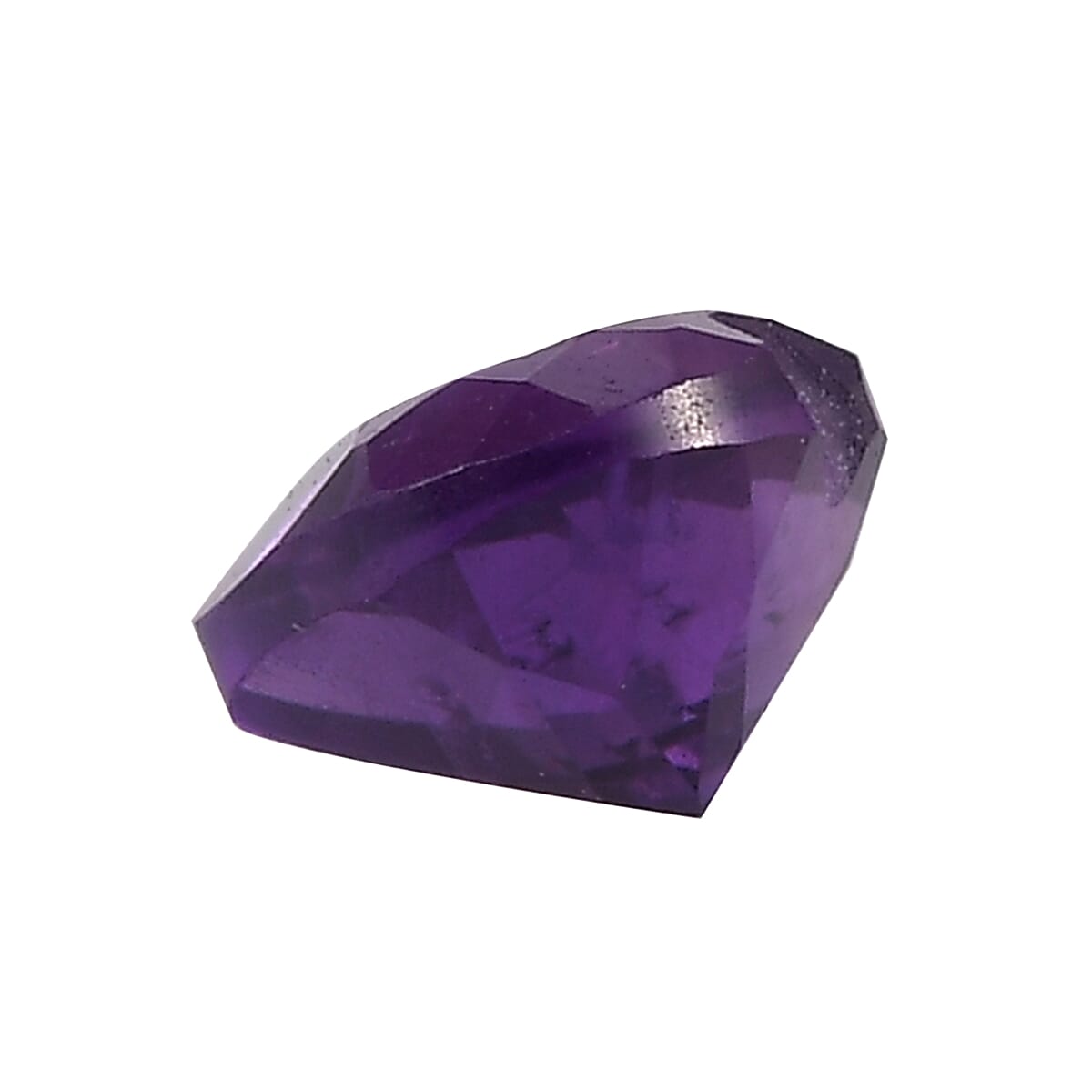 Set of 3 African Amethyst Loose Gemstones in Heart Shape 0.64 Ct. 8074251 2