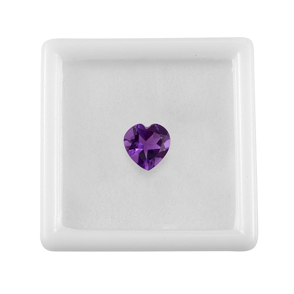 African Amethyst Heart Shape Gemstone 2.38 Ct.