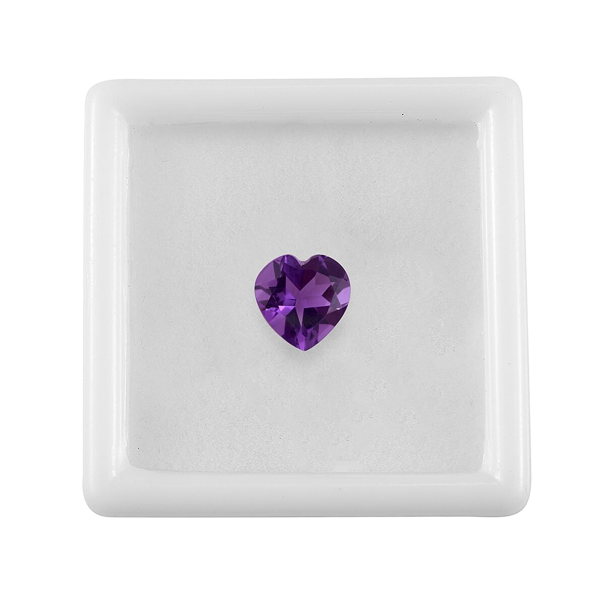 2.38 Ct. African Amethyst Loose Gemstone in Heart Shape 8063585 4