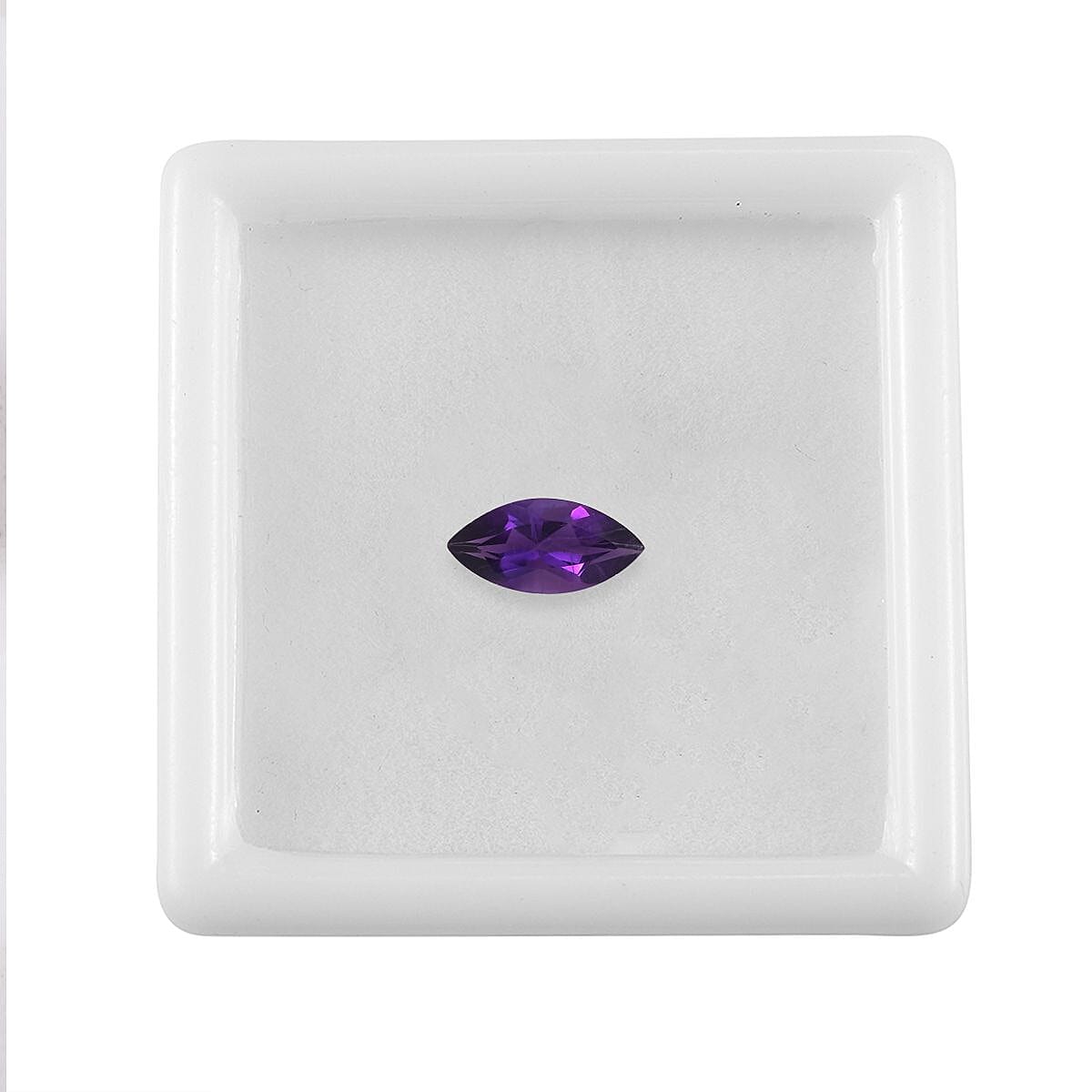 Set of 2 African Amethyst Loose Gemstones in Marquee Shape (10x5mm) 7787420 4