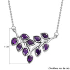 African Amethyst Necklace (Size - 20) 3.88 Ct.