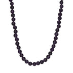 African Amethyst Necklace (Size - 20) with Lobster Clasp 230.00 Ct.