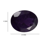 African Amethyst Oval 10x8 mm