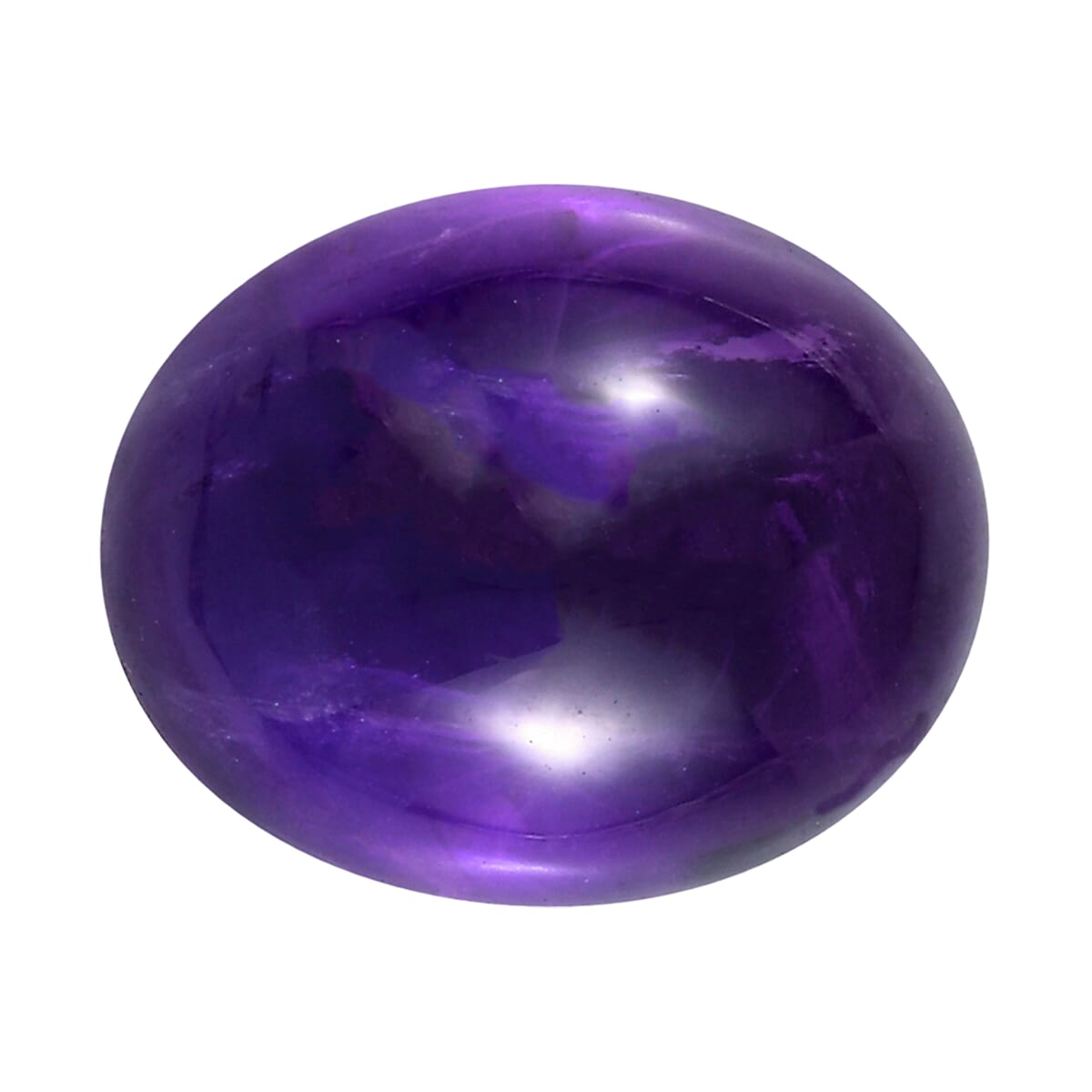 3.43 Ct. African Amethyst Loose Gemstone in Oval Shape 8063590 0