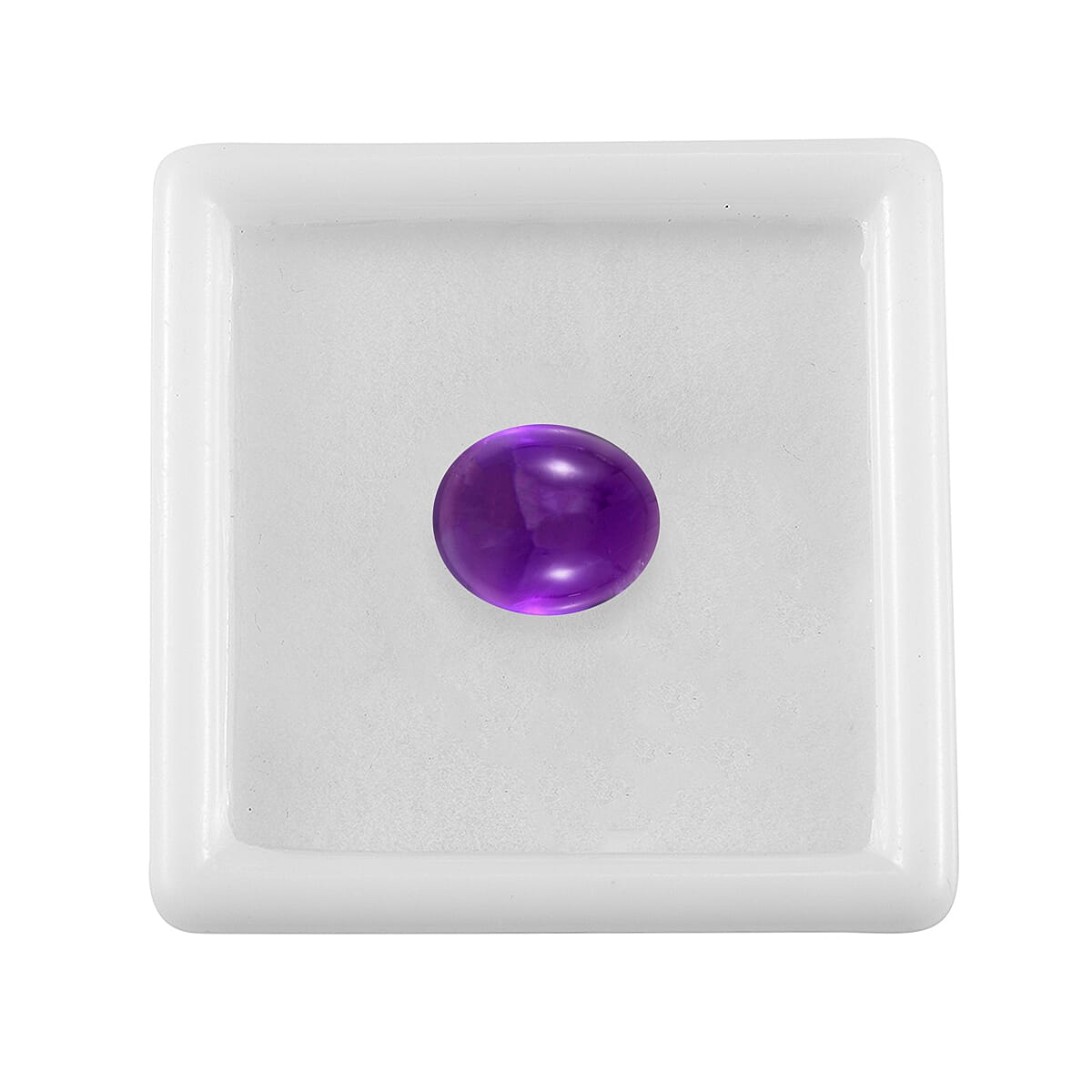 4.46 Ct. African Amethyst Loose Gemstone in Oval Shape 8063591 3