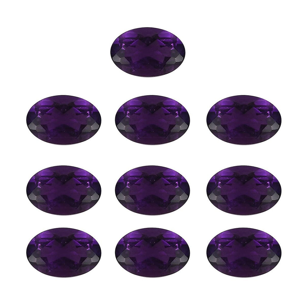 African Amethyst Oval 6x4 mm