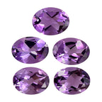 African Amethyst Oval Shape Gemstone 5.50 Ct.
