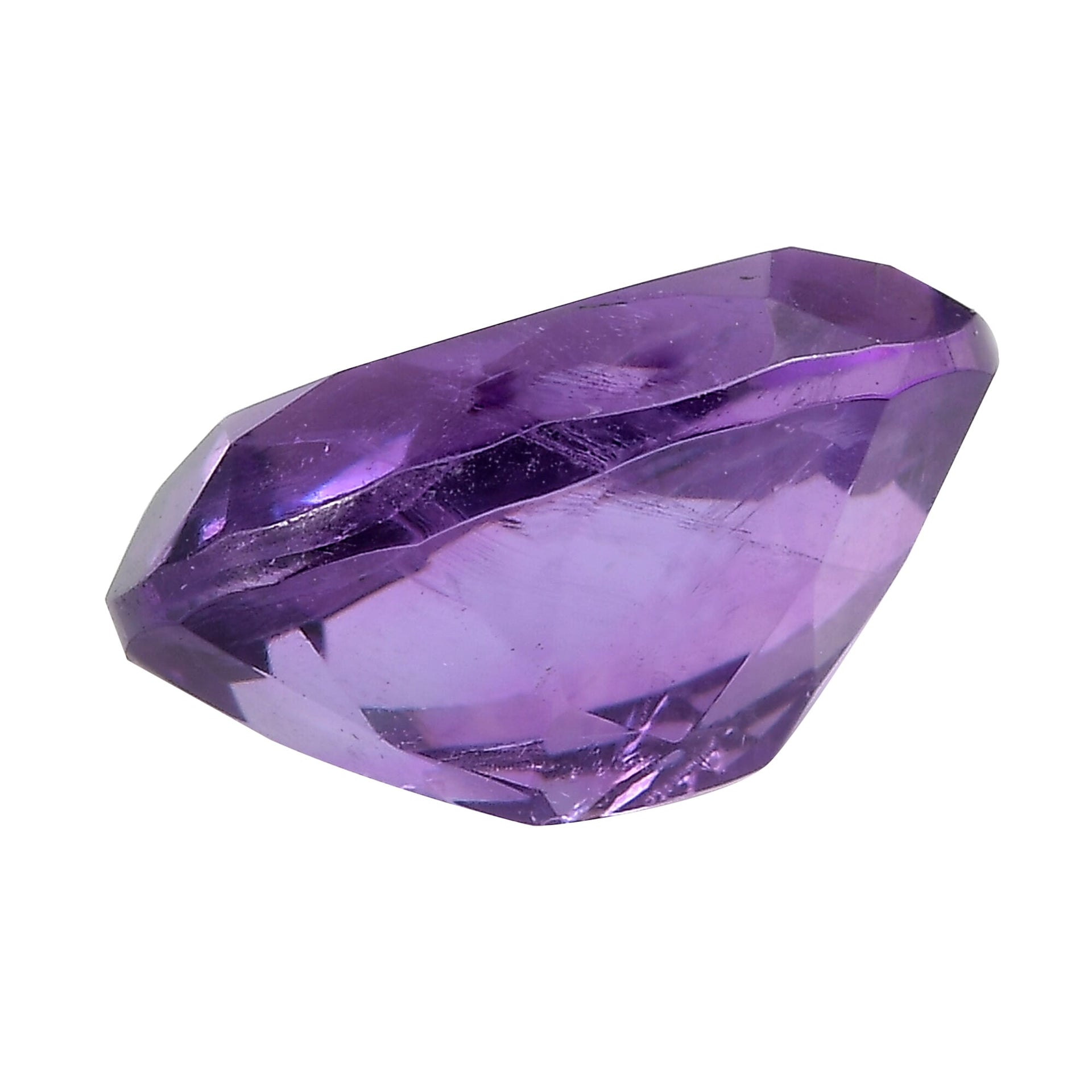 African Amethyst Oval Cut Cut 10X8 mm Gemstone, 2.54 Ct 8498162 1