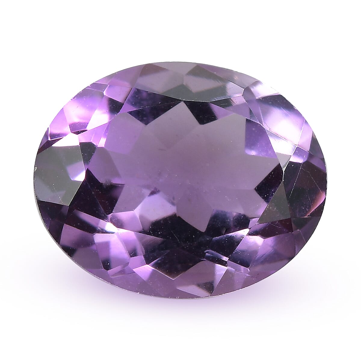 African Amethyst Oval Cut Cut 11X9 mm Gemstone, 3.32 Ct V32517737 0