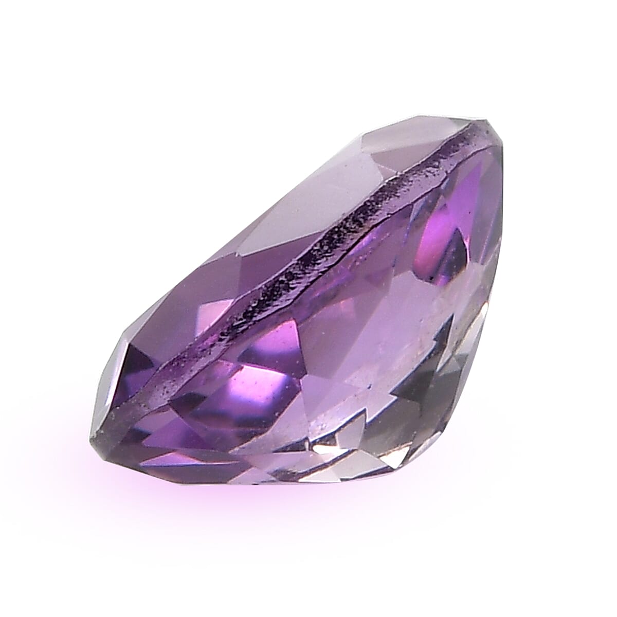 African Amethyst Oval Cut Cut 11X9 mm Gemstone, 3.32 Ct V32517737 3
