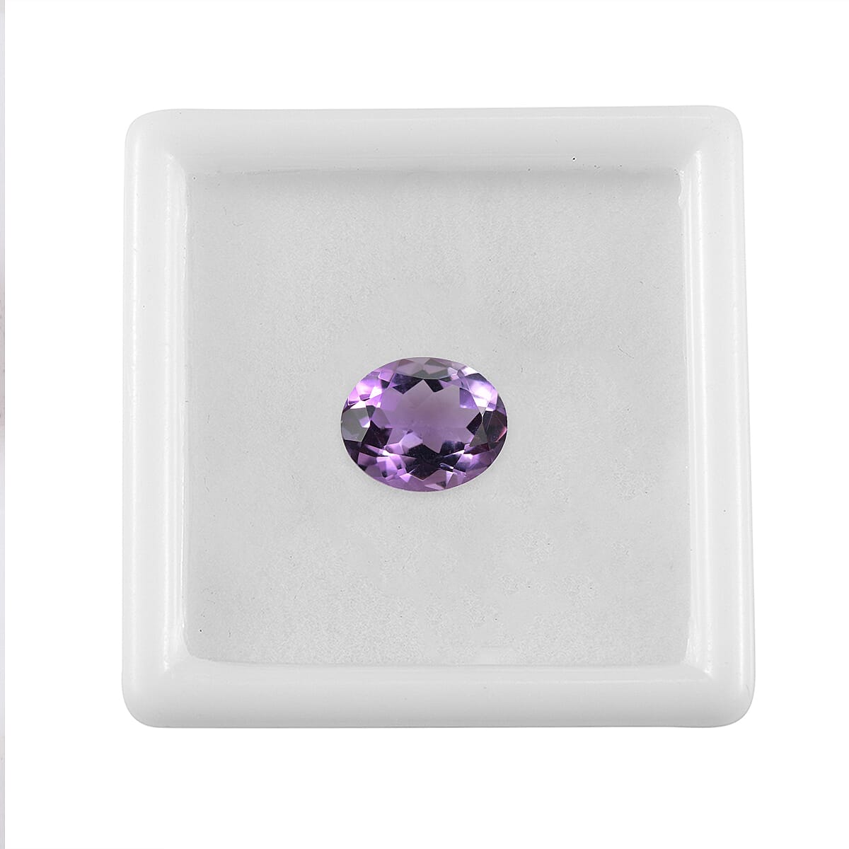 African Amethyst Oval Cut Cut 11X9 mm Gemstone, 3.32 Ct V32517737 4