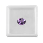 African Amethyst Oval Cut Cut 11X9 mm Gemstone, 3.32 Ct