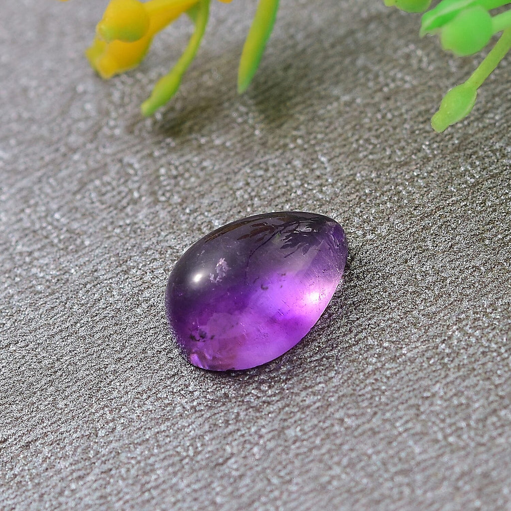 African Amethyst Pear Shape Gemstone 2.86 Ct.
