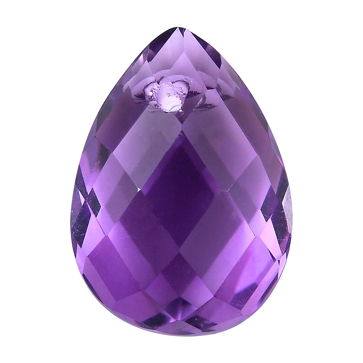 4.16 Ct. African Amethyst Loose Gemstone in Pear Shape 8063604 0