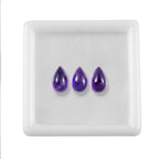 African Amethyst Pear Shape Gemstone 0.66 Ct.