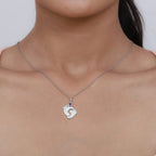 Amethyst Pendant With Chain (Size 20 With 4 Inch Extender ) in Platinum Overlay Sterling Silver Wt.5.99 Gms