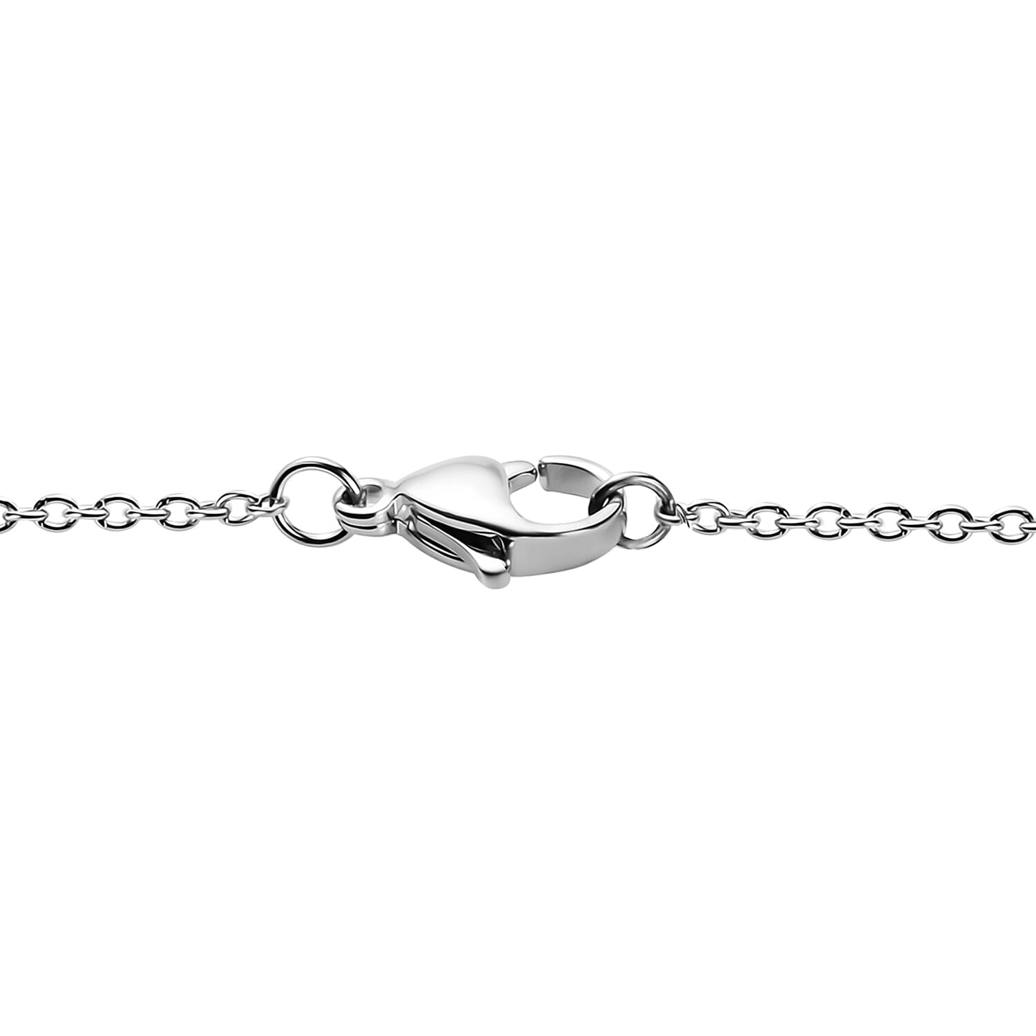 AAA African Amethyst Sterling Silver Solitaire Pendant with Chain (Size 20) 1.17 Ct. 4455137 6