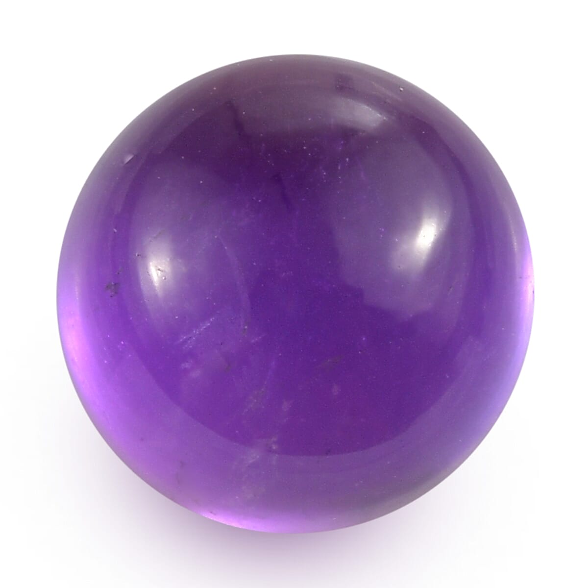 African Amethyst Round 10 mm Gemstone, 4.51 Ct 8505142 0