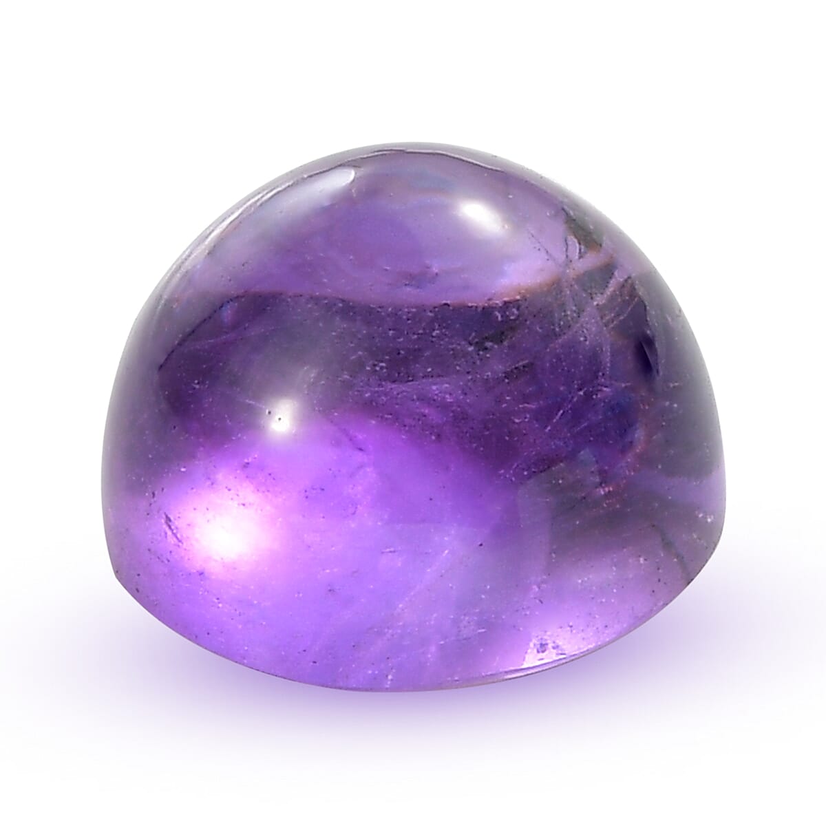 African Amethyst Round 10 mm Gemstone, 4.55 Ct V32512459 3
