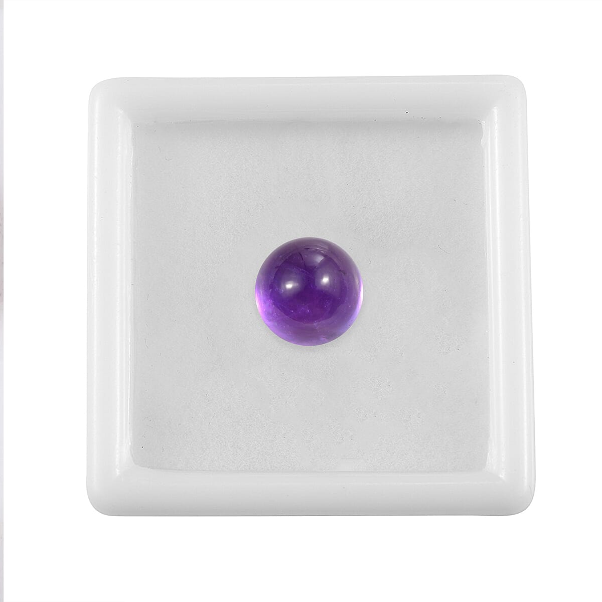African Amethyst Round 10 mm Gemstone, 4.55 Ct V32512459 4
