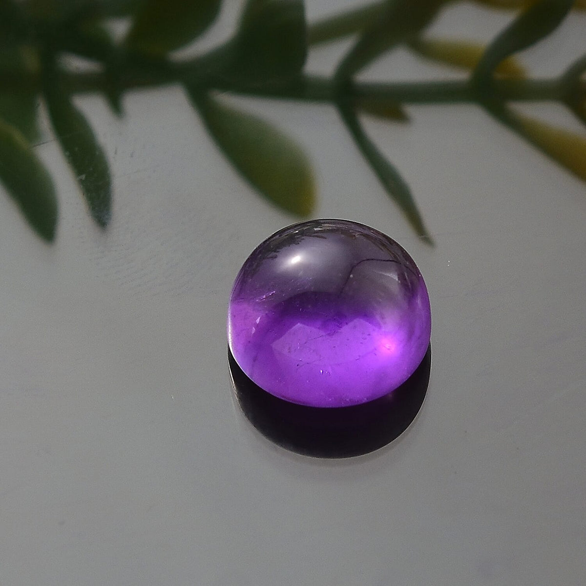African Amethyst Loose Gemstone in Round Shape 4.60 Ct. 8063609 1