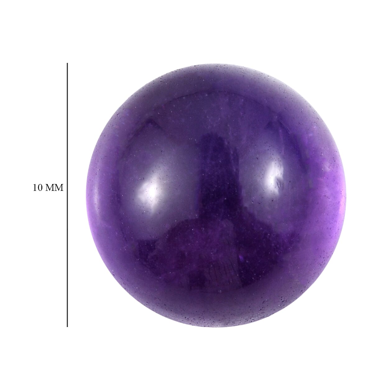 African Amethyst Loose Gemstone in Round Shape 4.60 Ct. 8063609 4