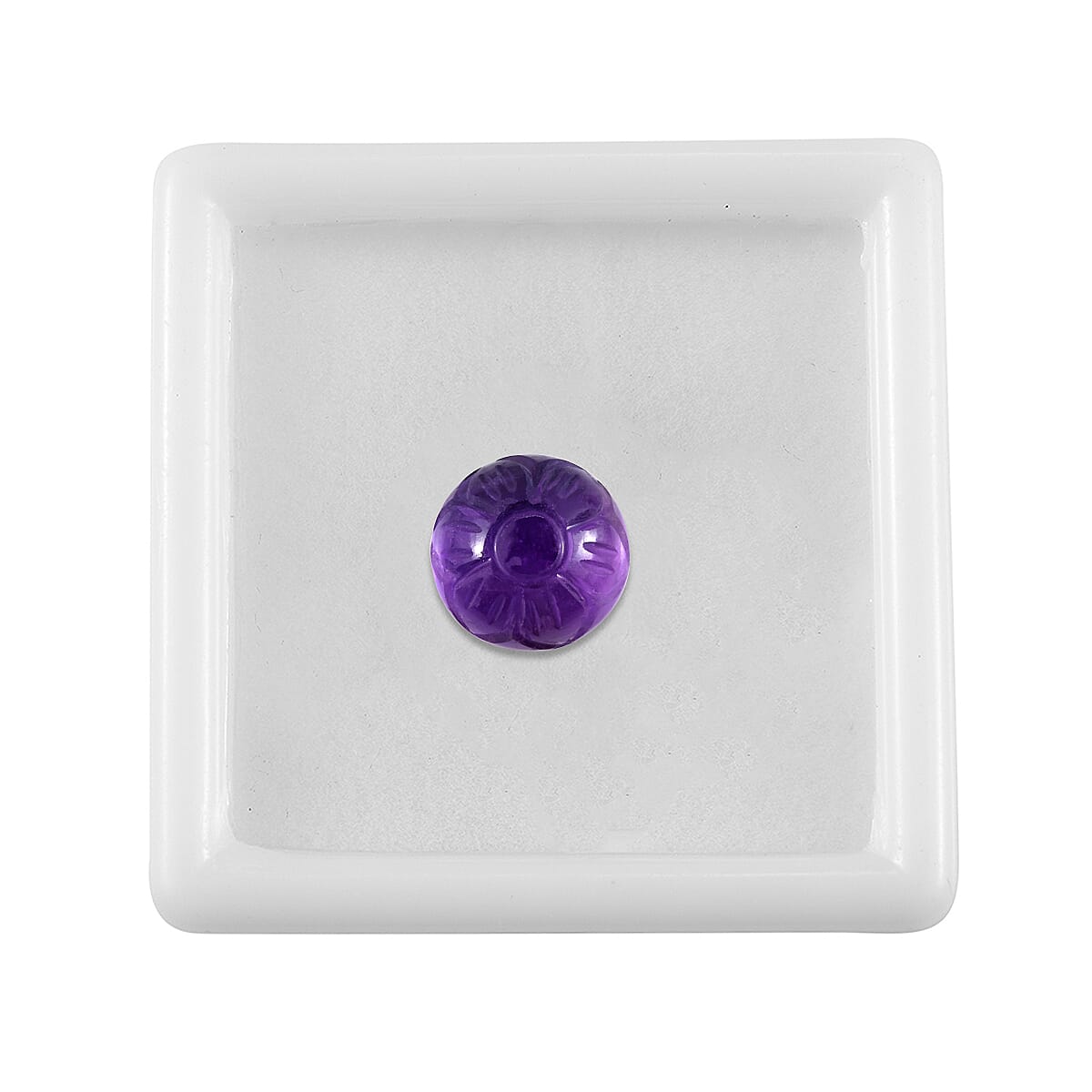 3.90 Ct. African Amethyst Loose Gemstone in Round Shape 8063610 3