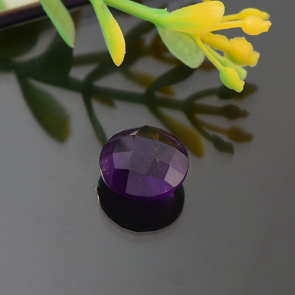 3.28 Ct. African Amethyst Loose Gemstone in Round Shape 8063611 1