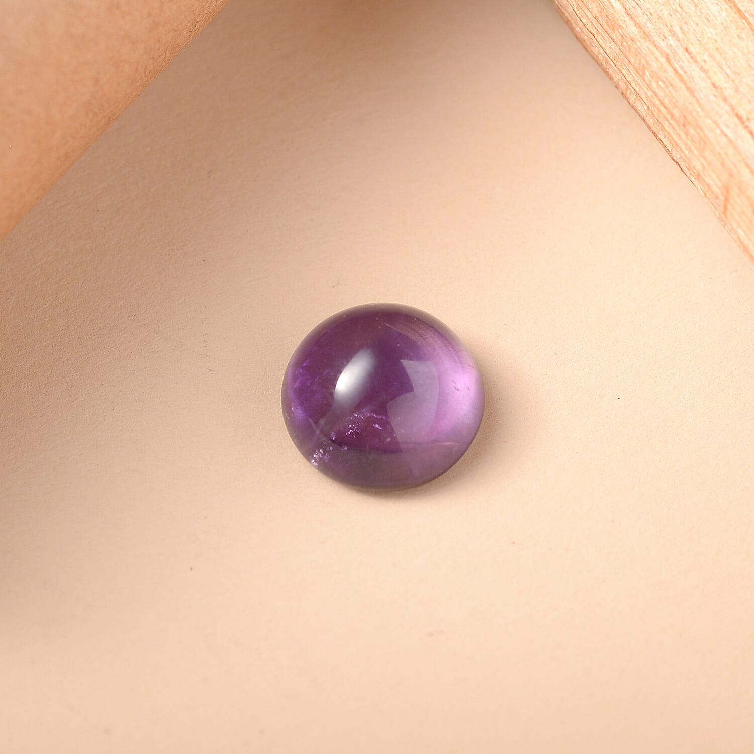African Amethyst Round 11 mm Gemstone, 5.04 Ct 8505143 2