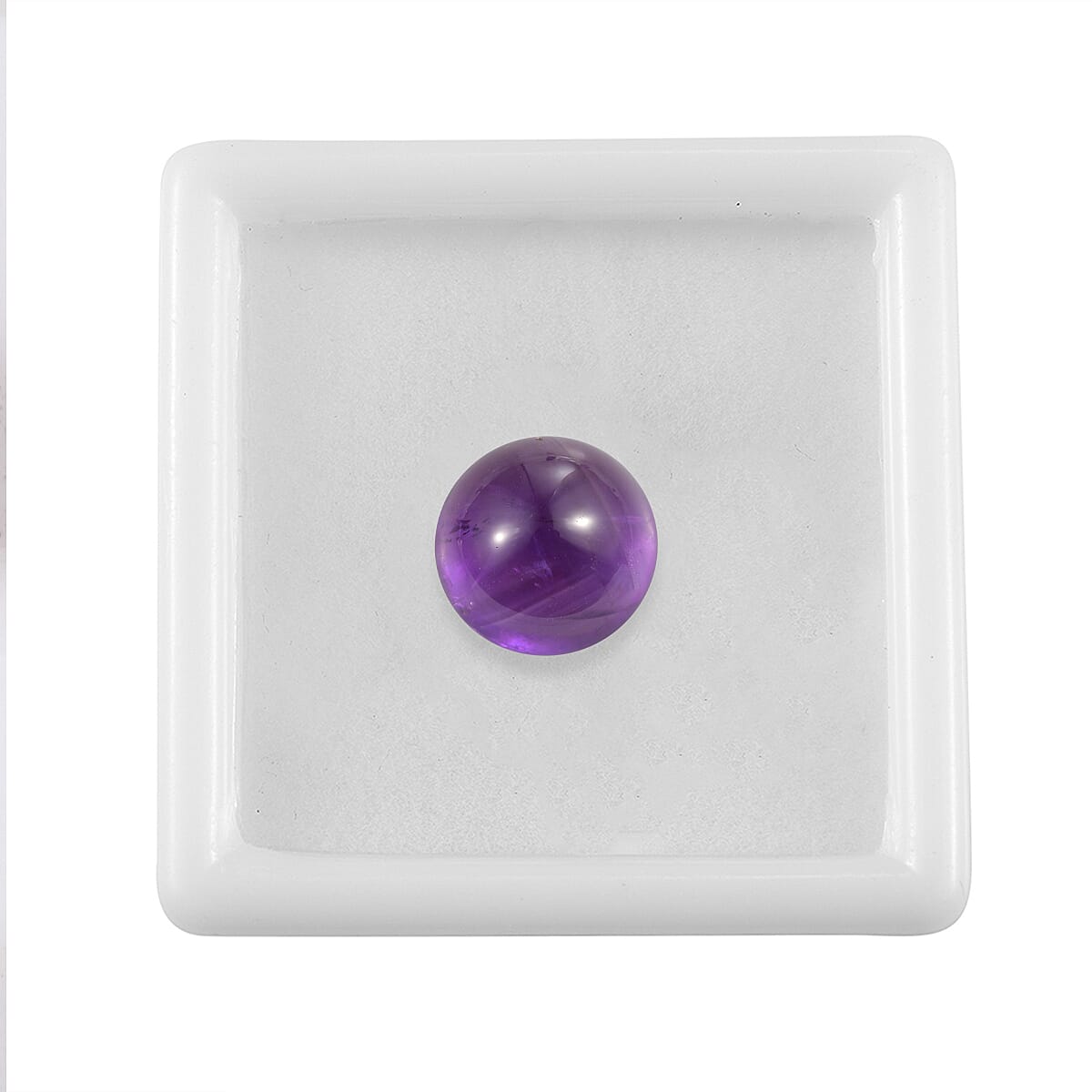African Amethyst Round 11 mm Gemstone, 5.04 Ct 8505143 4