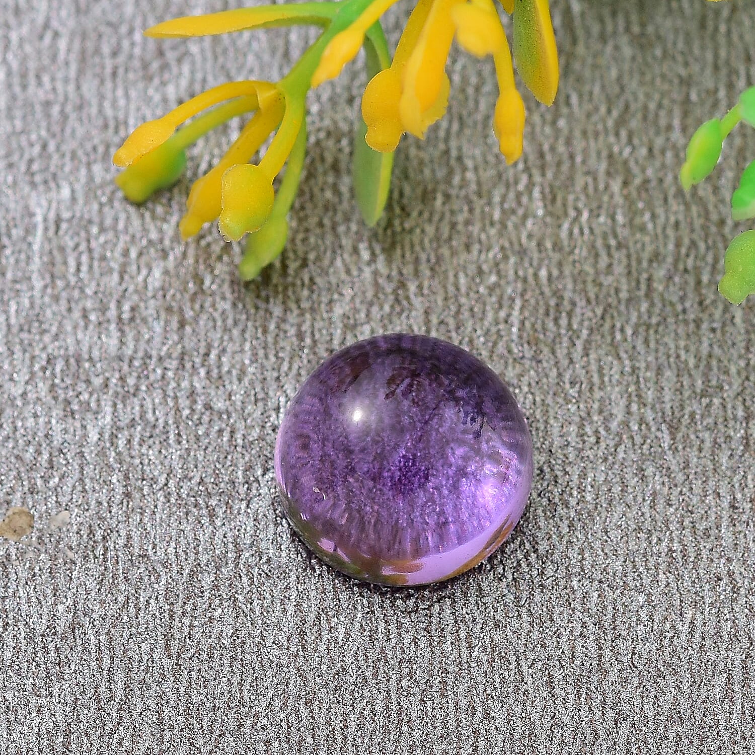 African Amethyst Loose Gemstone in Round Shape 4.45 Ct. 8063612 1