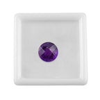 African Amethyst Round Shape Gemstone 4.24 Ct.
