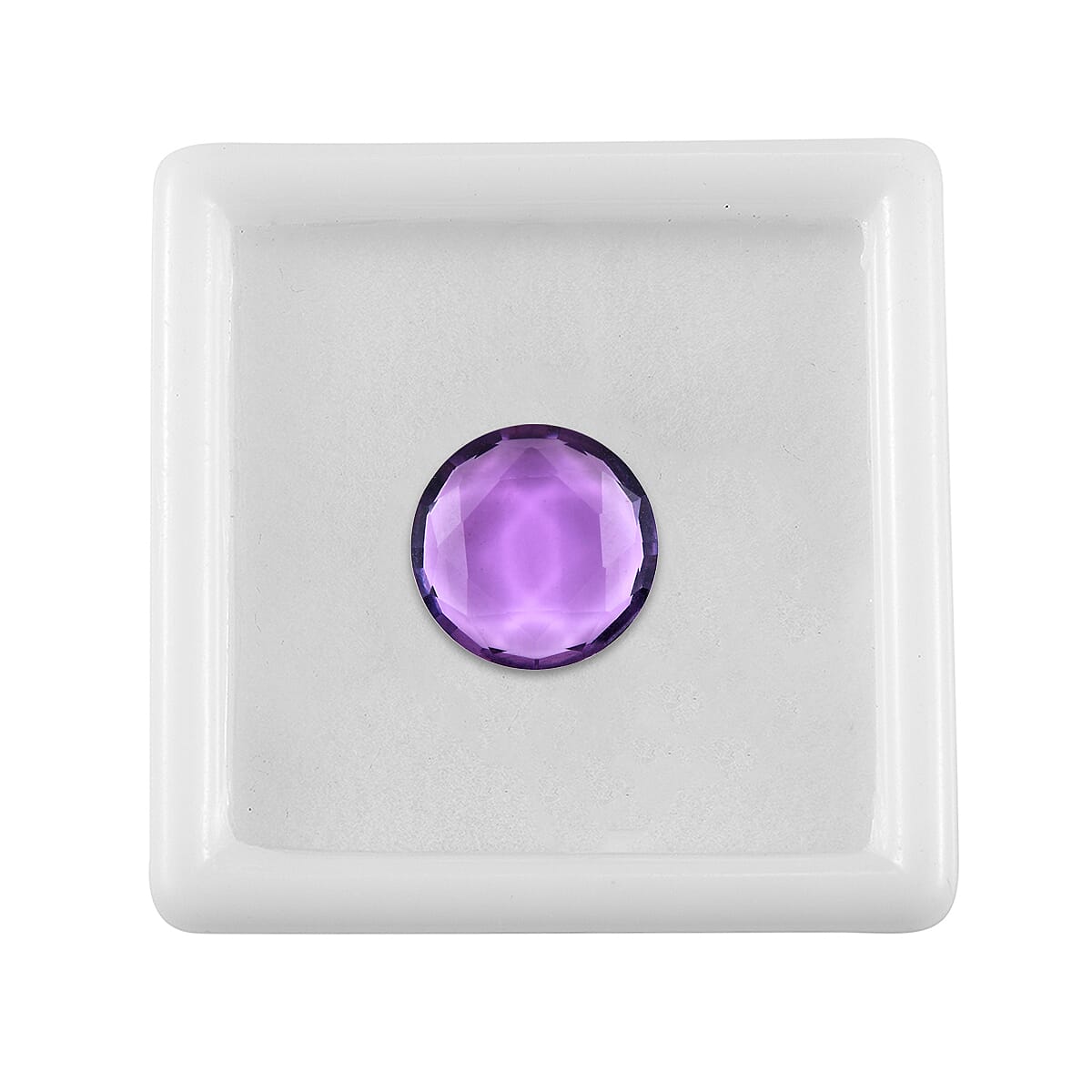 African Amethyst Loose Gemstone in Round Shape 3.66 Ct. 8063615 3
