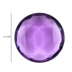 African Amethyst Round Shape Gemstone 3.66 Ct.