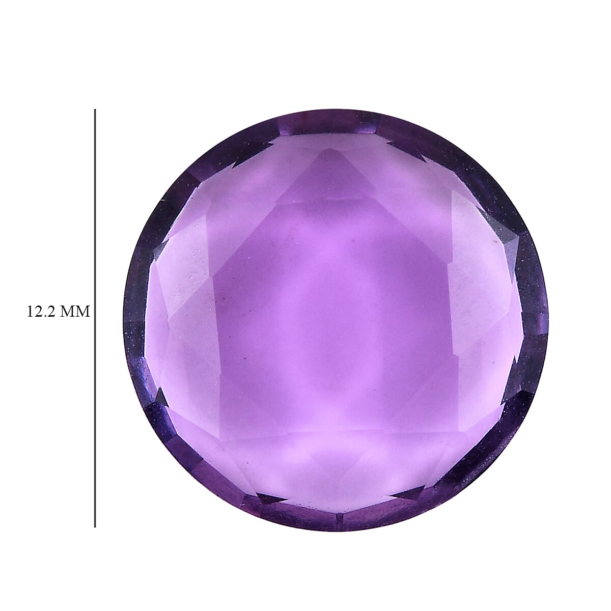 African Amethyst Loose Gemstone in Round Shape 3.66 Ct. 8063615 4