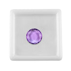 African Amethyst Round Shape Gemstone 3.35 Ct.