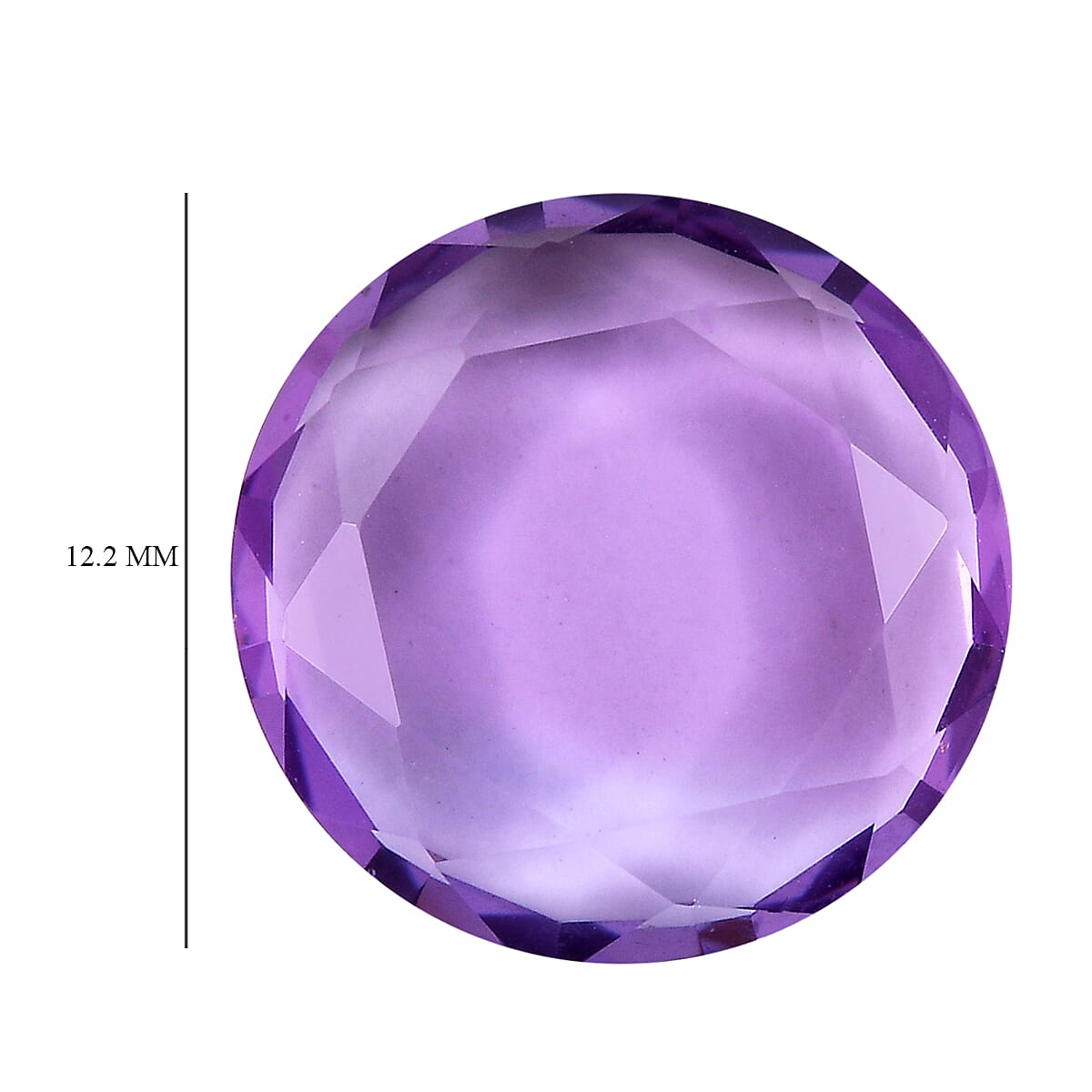African Amethyst Loose Gemstone in Round Shape 3.35 Ct. 8063616 4