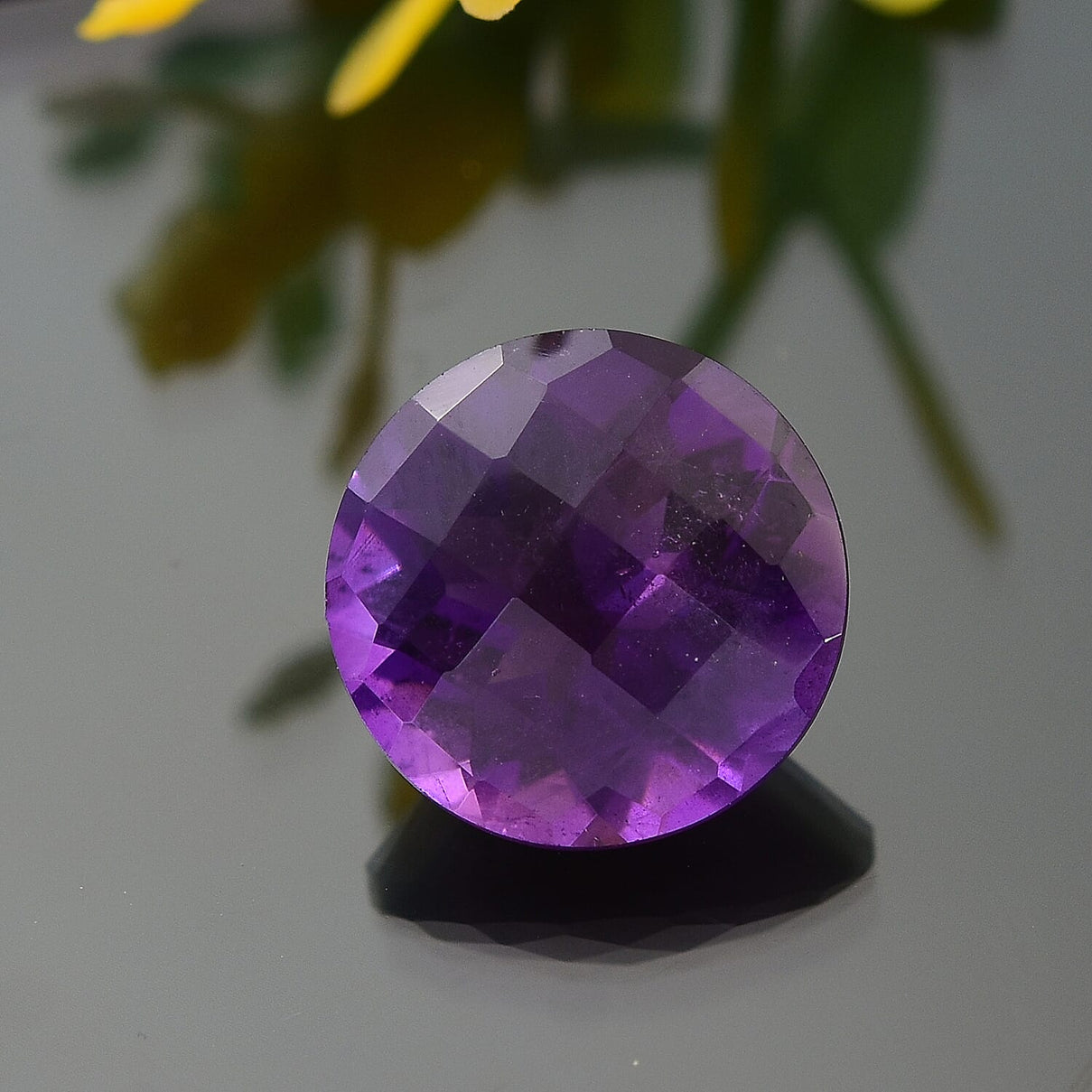 5.61 Ct. African Amethyst Loose Gemstone in Round Shape 8063614 1