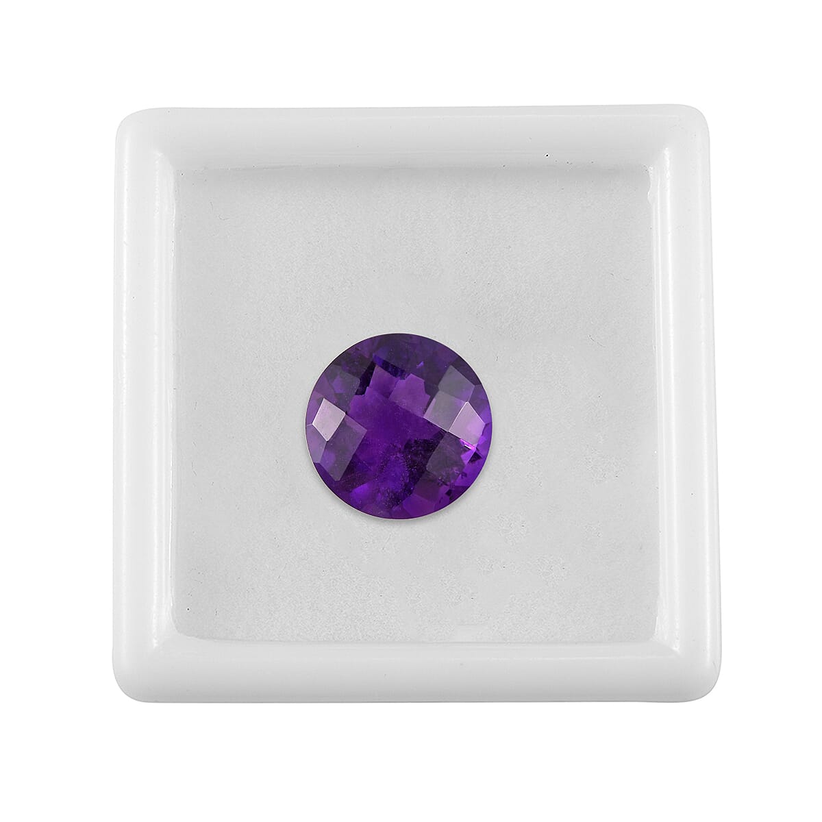 5.61 Ct. African Amethyst Loose Gemstone in Round Shape 8063614 3