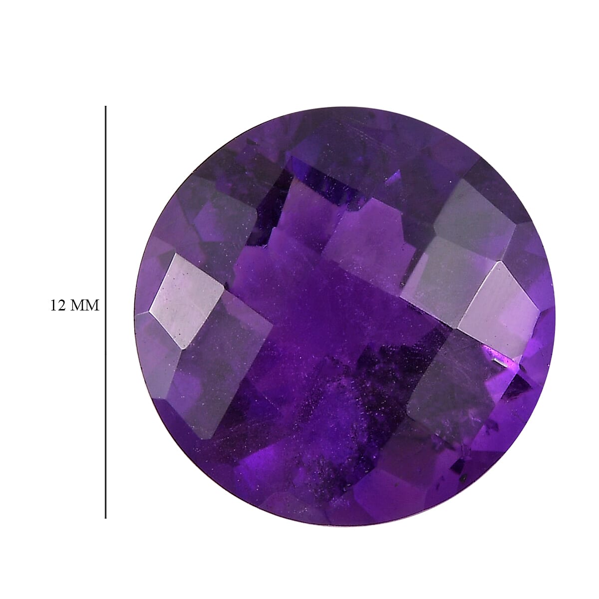 5.61 Ct. African Amethyst Loose Gemstone in Round Shape 8063614 4