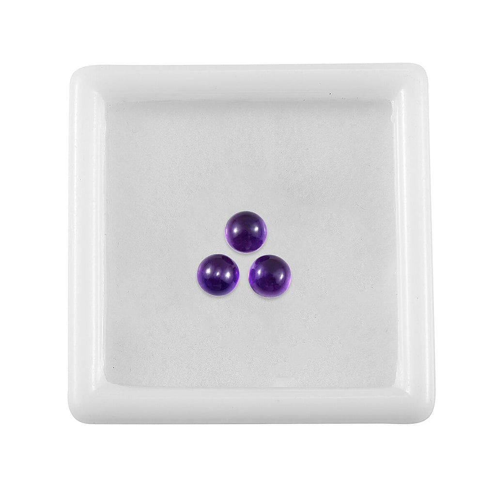 African Amethyst Round Shape Gemstone 0.99 Ct.