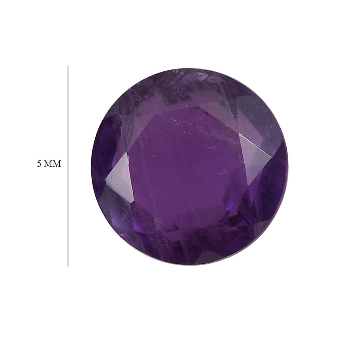 1.5 Ct. Set of 3 African Amethyst Loose Gemstones in Round Shape 8063620 5