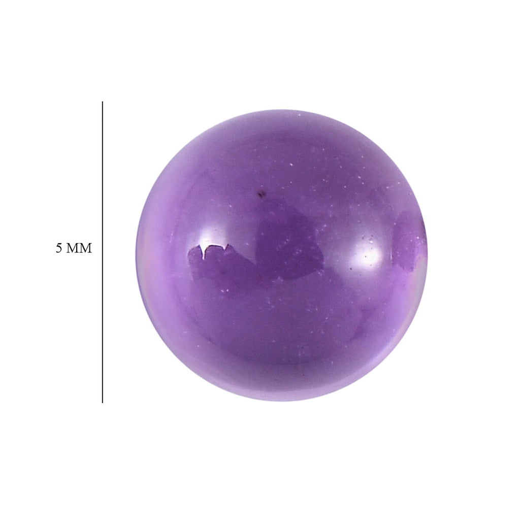 African Amethyst Round Shape Gemstone 1.46 Ct.