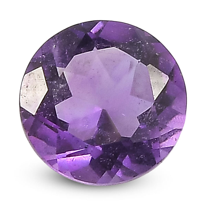 African Amethyst Round 6 mm Gemstone, 0.68 Ct 8508166 1