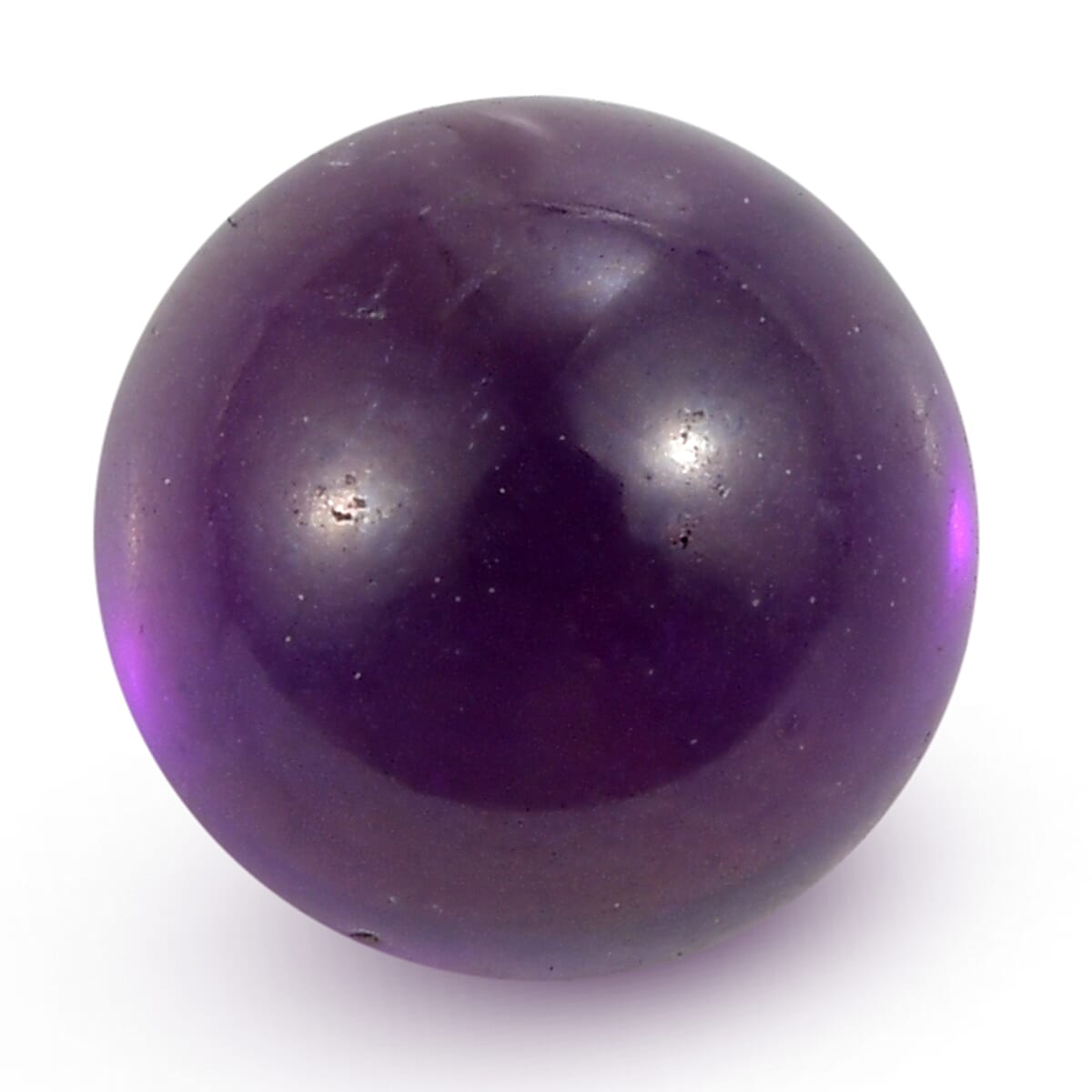 African Amethyst Round 6 mm Gemstone, 0.98 Ct 8503995 0