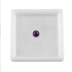 African Amethyst Round 6 mm Gemstone, 0.98 Ct
