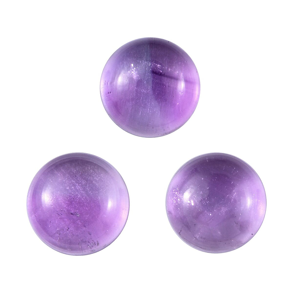 African Amethyst Round Shape Gemstone 2.59 Ct.