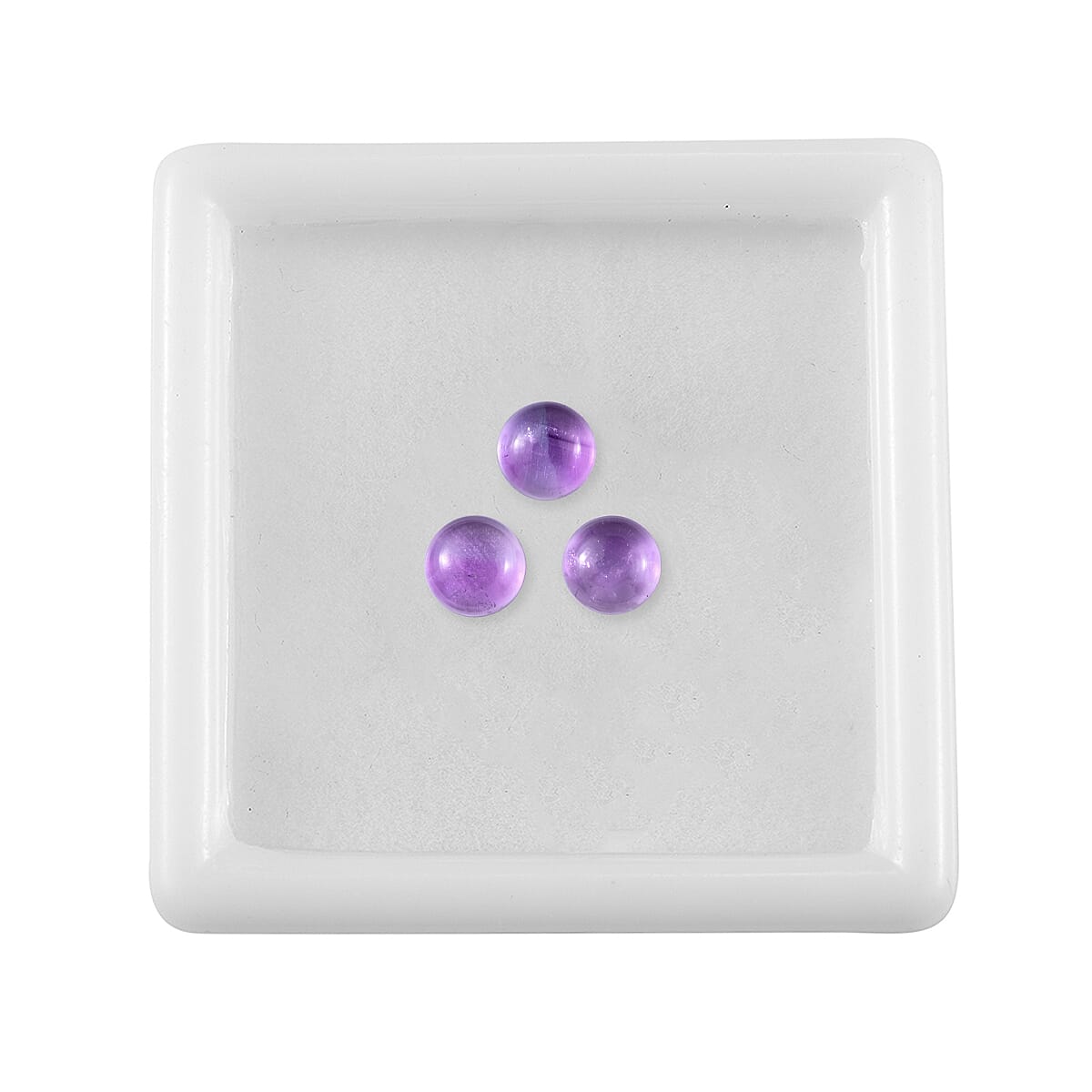 2.59 Ct. Set of 3 African Amethyst Loose Gemstones in Round Shape 8063623 3
